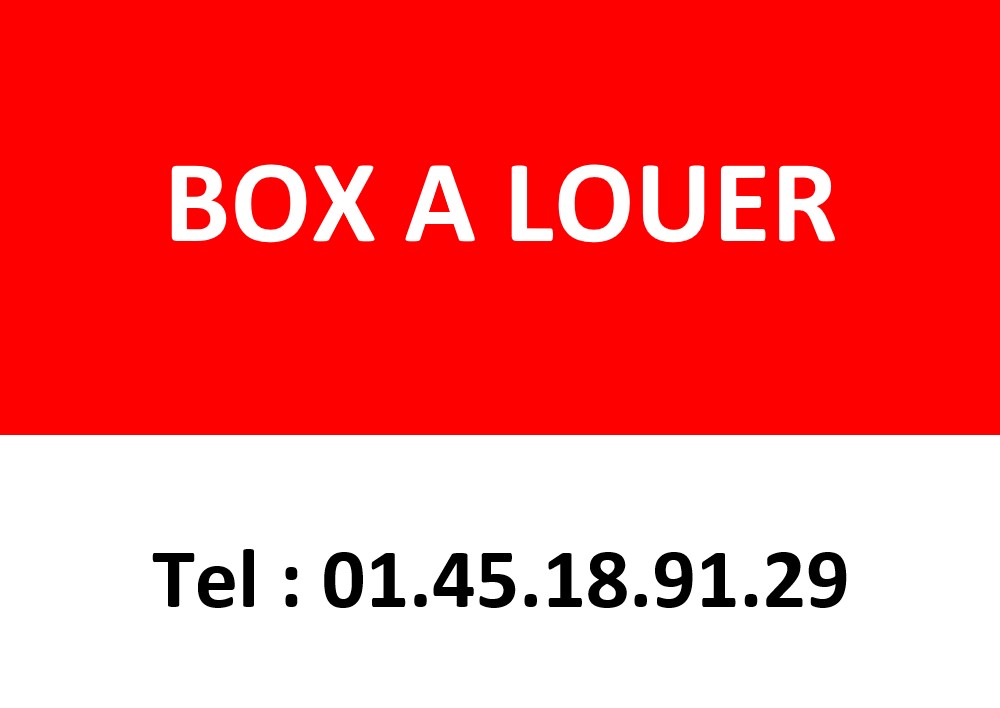 BOX A LOUER